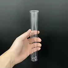 Round bottom glass test tube